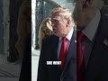 Trump REACTS to Kimberly Guilfoyle's resignation #shorts