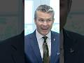 The U.S. military is on its way to being "fit, not fat," according to Secretary Pete Hegseth #news