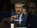 NOW: Hegseth SHUTS DOWN Dem senator's suggestion about Trump