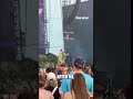 WATCH: Noah Kahan makes fans pledge not to poop on floor during concerts #foxnews #news #shorts
