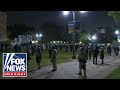Anti-Israel protesters at UCLA in standoff with law enforcement