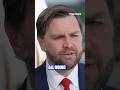 JD Vance asked if shakeup is in store for Hegseth #trump #vance #shorts #hegseth #news #politics