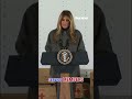 WATCH: First Lady Melania Trump praises the spouses of American military heroes #shorts #usa #news
