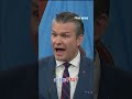Hegseth SNAPS at reporter 'Did you not hear my remarks?' #short #foxnews #Iran #hegseth #military