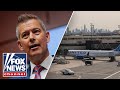Transportation Sec. Sean Duffy gives presser on runway reopening at Newark airport