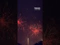 HISTORIC fireworks seen from National Mall wow spectators #foxnews #news #shorts