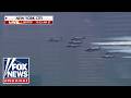 WATCH: Military conducts flyover above Parade of Sail