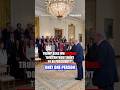 Trump meets with WH interns: 'Does anybody want to be president?' #shorts #donaldtrump #whitehouse