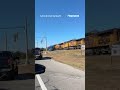 'GET OUT OF THE TRUCK!': Driver escapes before train barrels into semi-trailer truck #shorts #usa