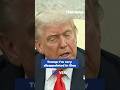 Trump responds to Elon's 'big, beautiful bill' attack #shorts #foxnews #usa #trump #elonmusk