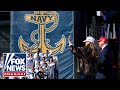 ‘Hooyah, Navy!’: Melania Trump marks 250 years of American sea power