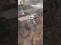 WATCH: Contractors face challenging removal of Palisades wildfire debris #shorts #wildfire #usa