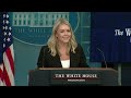 White House holds briefing after devastating Texas floods