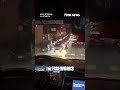 Passengers TERRIFIED as Waymo car drives into live fireworks #shorts #news #foxnews #waymo #viral