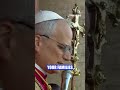 Pope Leo XIV gives first speech as pope from the Vatican balcony #foxnews #popeleo #shorts #news