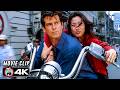 James Bond's Impossible Motorcycle Chase | Tomorrow Never Dies (4K)
