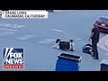 Shocking sucker punch of grandfather caught on tape