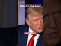 Trump: Biden would fall over
