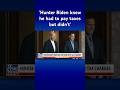 Peter Doocy reveals details of Hunter Biden’s ‘party lifestyle’ #shorts