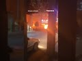 SCORCHED: Street in Tehran erupts in flames after Israeli strikes  #shorts #iran #news #world