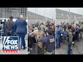'DISGUSTING!': Dems storm ICE prison holding alleged killers, gangsters and child predators