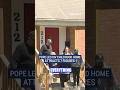 Catholics flock to Pope Leo XIV childhood home #foxnews #news #us #fox #popeleo #catholic