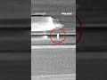 New video shows moment person runs onto runway at Denver International Airport #plane #shorts