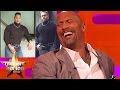 Dwayne 'The Rock' Johnson Reacts To Seth Rogen's Fancy Dress Outfit - The Graham Norton Show