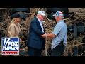 Trump, first lady tour flood-ravaged Texas