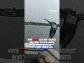 WATCH: NYPD officer dives in after suspect who fled into the water #shorts #nypd #water #suspectruns