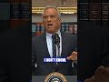 RFK Jr. goes off on Dems taking money from pharmaceutical companies #shorts #news #trump #us #health