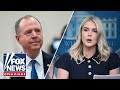 'BOMBSHELL': Leavitt addresses Adam Schiff whistleblower revelations