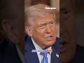 Trump reflects on 'unforgettable' Butler rally: 'We got lucky' #shorts #trump #foxnews #news #us