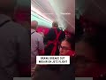 CHAOS ERUPTS: Brawl breaks out midair on Jet2 flight #flight #shorts #brawl