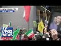 Protestors chant for Hamas and Hezbollah at NYC protest