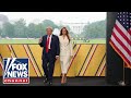 President Trump, administration welcomed to Army 250 parade