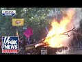Security on HIGH ALERT as protests erupt in Geneva ahead of Trump's arrival