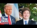 Trump holds meeting with Javier Milei as US extends rescue package