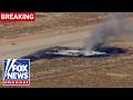 BREAKING: Military aircraft CRASHES in California