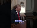 Trump shares what he hopes to accomplish in his meeting with Putin #shorts #usa #us #news #trump