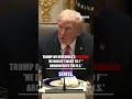 Trump: He doesn't want to f*** around with the United States #shorts #trump #usa #us #new #news #usa