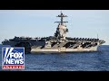 Navy deploys LARGEST aircraft carrier as Trump steps up cartel fight