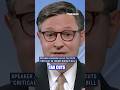 ‘THIS IS A BIG THING’: Speaker Johnson on passing Trump tax cuts #foxnews #news #politics