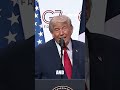 Trump: Iran will never have a nuclear weapon thanks to ‘wall’ he built #shorts
