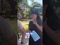 TPUSA students clash with classmates stealing signs #shorts
