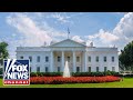 Trump attends flag raising at White House