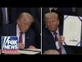 ‘THIS IS NOT AN AUTOPEN’: Trump swipes at Biden while signing crypto bill