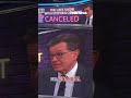 Democrats suggest Colbert's 'Late Show' cancelled for 'political reasons' #shorts