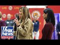 WATCH: First lady Melania Trump, second lady Usha Vance make remarks to troops at Camp Lejeune
