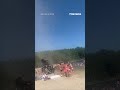DUST UP: Kids scatter as twister spins in #shorts #viral #foxnews #us #fox #weather #tornado